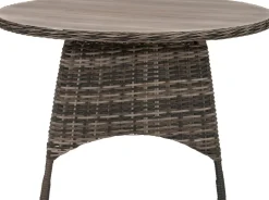 Intratuin Gartentisch Lima grau D 125 H 76 cm