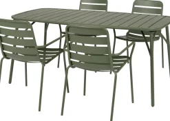 Intratuin Gartentisch Olle grün 162,8 x 90 x 73 cm