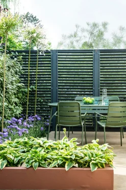 Intratuin Gartentisch Olle grün 162,8 x 90 x 73 cm