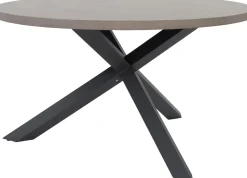 Intratuin Gartentisch Wout rund grau 135 x 135 x 76 cm