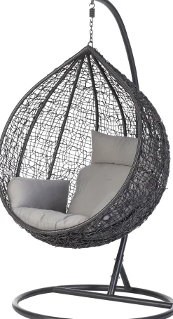 Intratuin Gestell für Hängesessel Inge / Evi grau H 203 cm