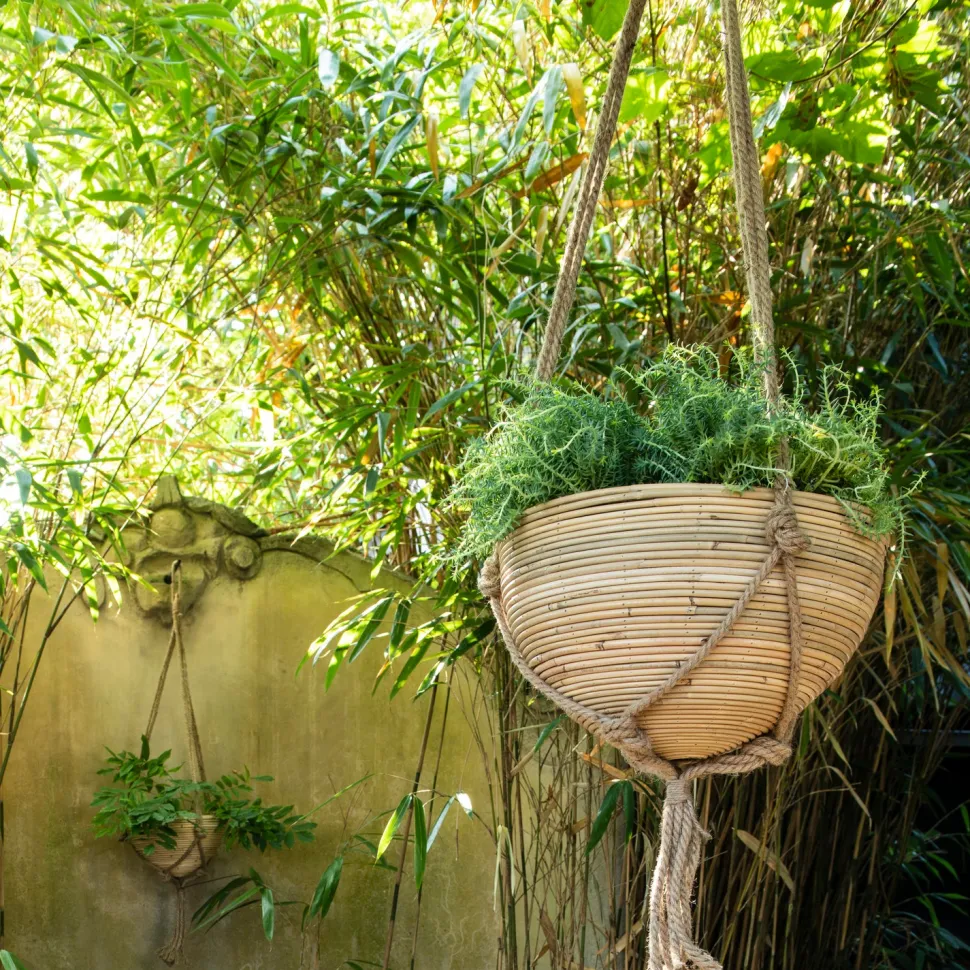 Intratuin Hänge-Pflanzkorb naturel D 26 cm H 31 cm