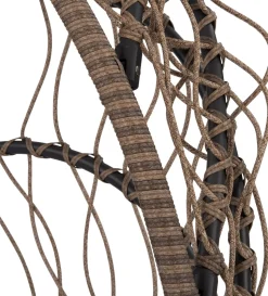 Intratuin Hängesessel mit Gestell klappbar Pax taupe