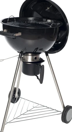 Intratuin Holzkohlegrill Florida Kettle D 59 cm schwarz