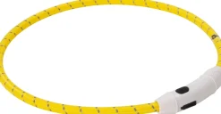 Intratuin Hundehalsband LED gelb 65 cm