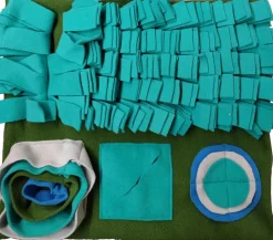 Intratuin Hundespielzeug Spielmatte grün 40 x 45 x 6 cm