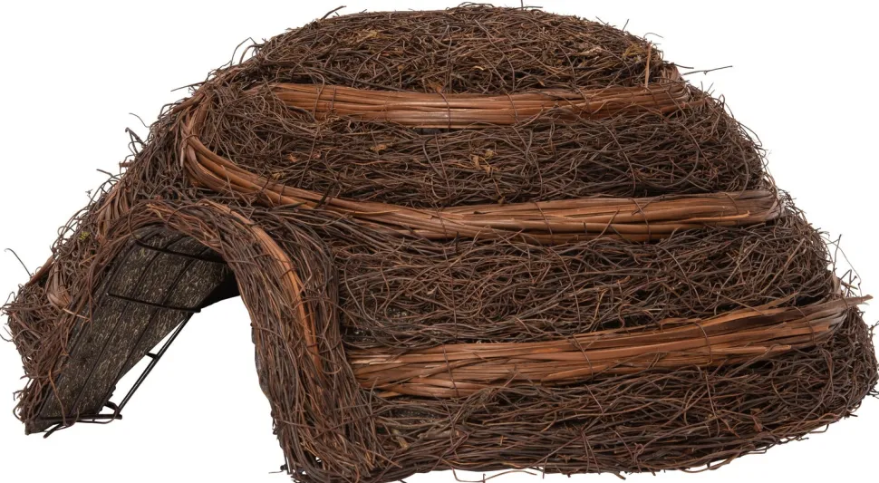 Intratuin Igelhaus braun 59 x 53 x 22 cm