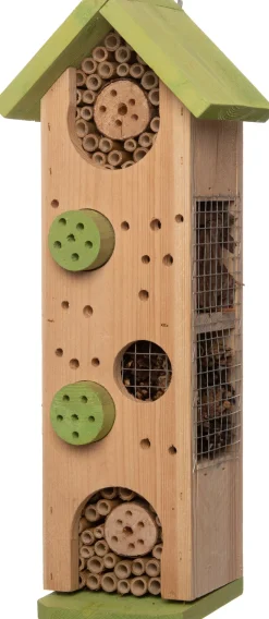 Intratuin Insektenhotel L grün 19 x 15 x 52 cm