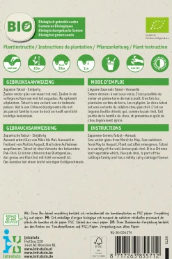 Intratuin Japanische Tatsoi (Brassica narinosa) (BIO) Samen
