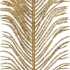Intratuin kerststeker Farnblatt 56 cm gold