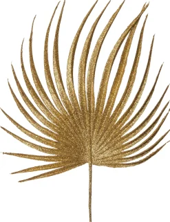 Intratuin kerststeker Fächer Palmblatt 66 cm gold