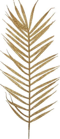 Intratuin kerststeker Palmblatt 66 cm gold
