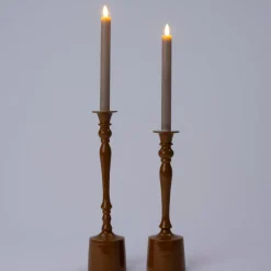 Intratuin Kerzenhalter Heros braun D 9 H 31 cm