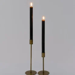 Intratuin Kerzenständer Bianca gold D 9 H 16 cm