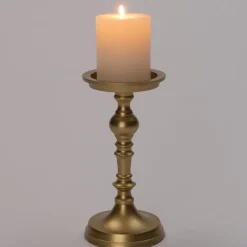 Intratuin Kerzenständer Jarvi gold D 10 H 21 cm