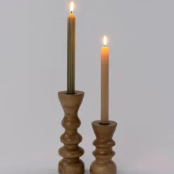 Intratuin Kerzenständer Jenna naturell D 7,5 H 14 cm