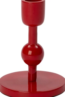 Intratuin Kerzenständer Katy rot D 9 H 12 cm