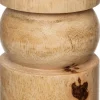 Intratuin Kerzenständer Khan Holz D 7 cm H 15 cm