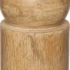 Intratuin Kerzenständer Khan Holz D 7 cm H 25 cm