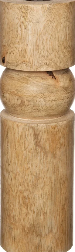 Intratuin Kerzenständer Khan Holz D 7 cm H 25 cm