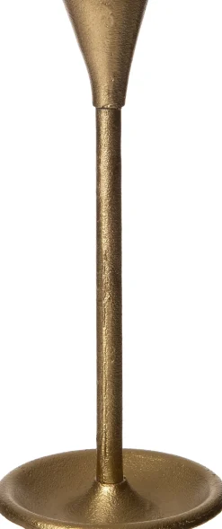 Intratuin Kerzenständer Koko gold D 10 H 27 cm