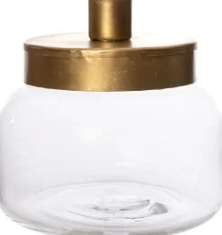 Intratuin Kerzenständer mit Glasgefäß D 13 H 12 cm