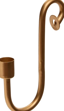 Intratuin Kerzenständer mit Haken Tjeerd gold 32,5 x 20 x 17,5 cm