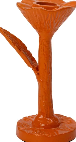 Intratuin Kerzenständer Nate orange 9 x 6,5 x 15 cm