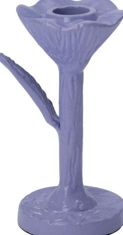 Intratuin Kerzenständer Nate lila 9 x 6,5 x 15 cm