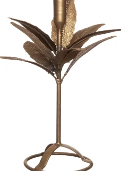 Intratuin Kerzenständer Vic gold D 19,5 cm H 31