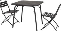 Intratuin Klapptisch Jax anthrazit 78,5 x 78,5 x 73,4 cm