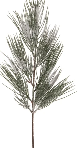 Intratuin Künstlicher Tannenzweig mit Schnee 51 cm