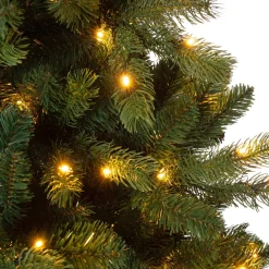 Intratuin Künstlicher Weihnachtsbaum Sven grün mit 250 LEDs warmweiß H 180 cm