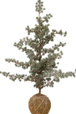 Intratuin Künstlicher Weihnachtsbaum Nyna mit Schnee 60 x 60 x 125 cm