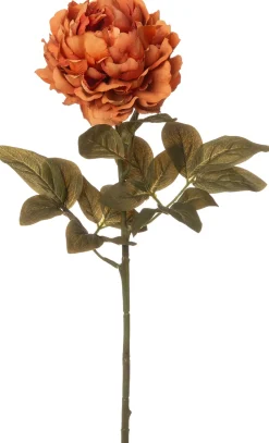 Intratuin Kunstblume Pfingstrose 68 cm orange