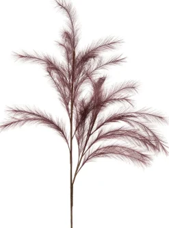 Intratuin Kunstzweig mit Federn bordeaux 112 cm