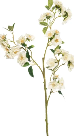 Intratuin Kunstzweig mit Blüten creme H 76 cm