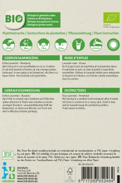 Intratuin Lavendel (Lavendula angustifolia) (BIO) Blumensamen