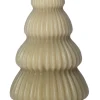 Intratuin LED Stumpenkerze Weihnachtsbaum Juna grün D 8,5 H 17,5 cm