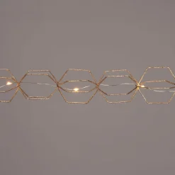 Intratuin Lichterkette gold 1,2 m mit 13 Lämpchen warmweiß