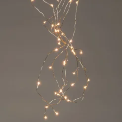 Intratuin Lichtkaskade für außen silber LED 8 x 4 m warmweiß