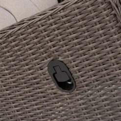 Intratuin Loungesessel verstellbar Sanur dunkelbraun