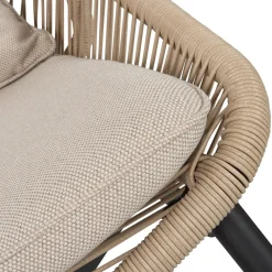 Intratuin Lounge-Set Saar 4-Sitzer Rattan natur