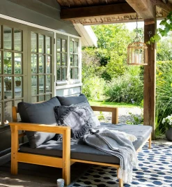 Intratuin Loungesofa Lazy teakwash 180 x 73 / 133 x 75 cm