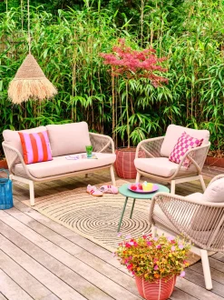 Intratuin Loungesofa Lola 2-Sitzer beige