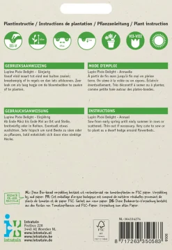 Intratuin Lupine (Lupinus nanus 'Pixie Delight') Blumensamen