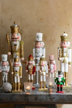 Intratuin Nussknacker gold / silber 9 x 7,5 x 30 cm