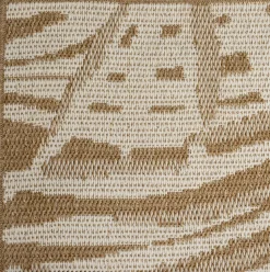 Intratuin Outdoor-Teppich Palmblatt braun 160 x 230 cm