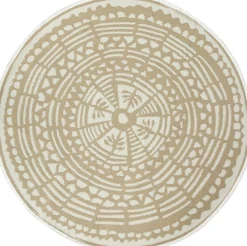 Intratuin Outdoor-Teppich Decor rund beige D 180 cm