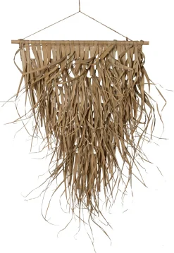 Intratuin Outdoor-Wanddeko Palmblatt natur 65 x 75 cm